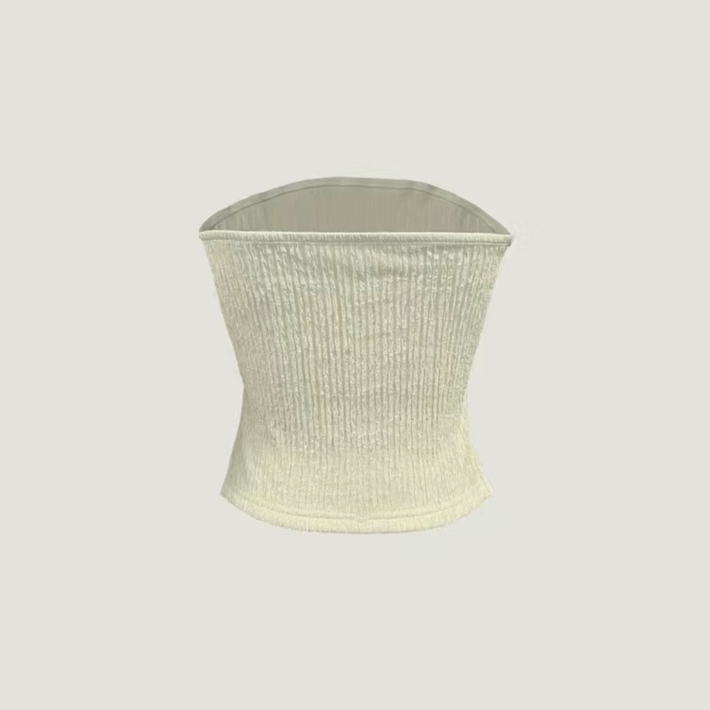 NWOT Princess Polly Tube Top in Cream - Picture 5 of 9